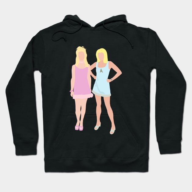 romy and michele Hoodie by aluap1006